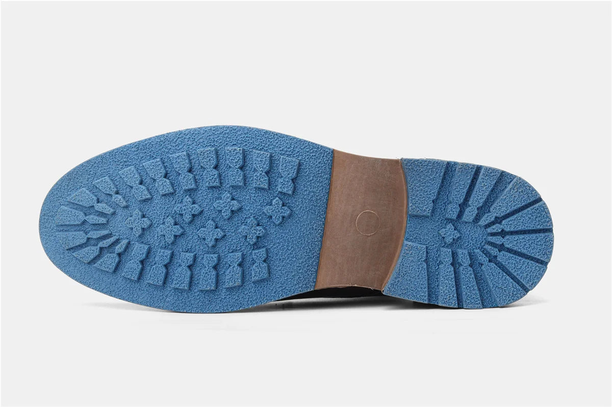 Retro Men Derby Shoes