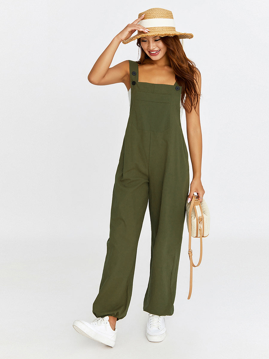 Women Jumpsuit Elegant Sleeveless