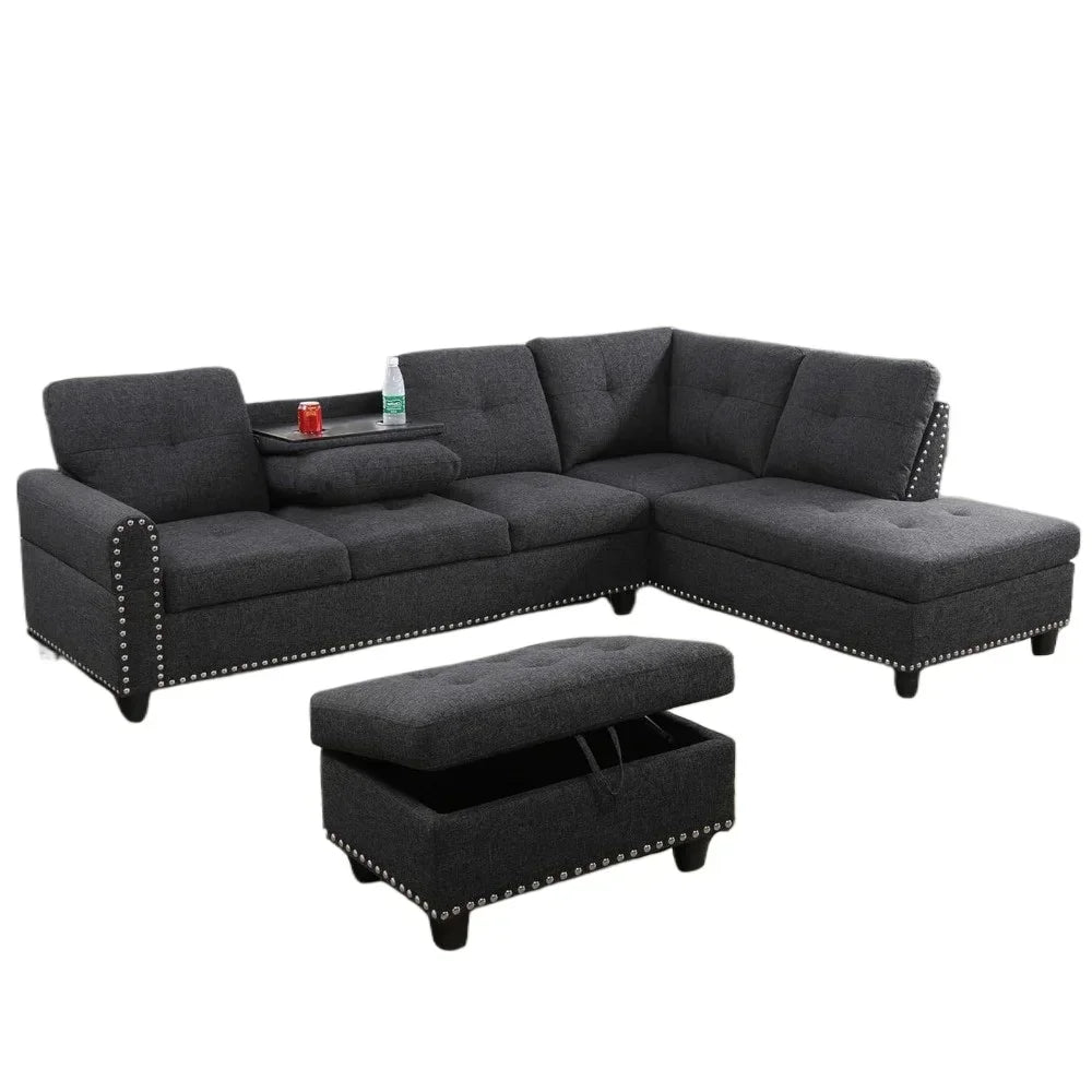 L Shaped Sofa Modern Sectional Couches