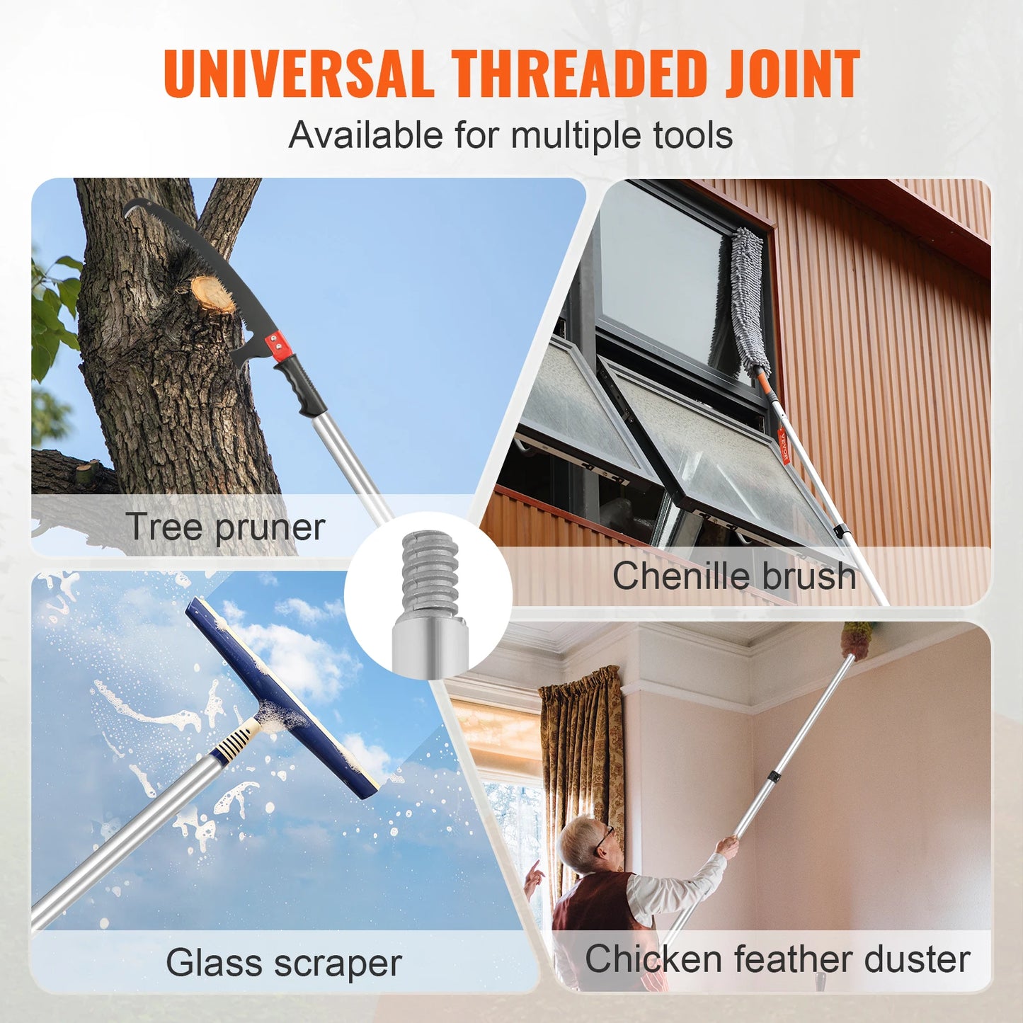 Manual Pole Saw Extendable Tree Pruner