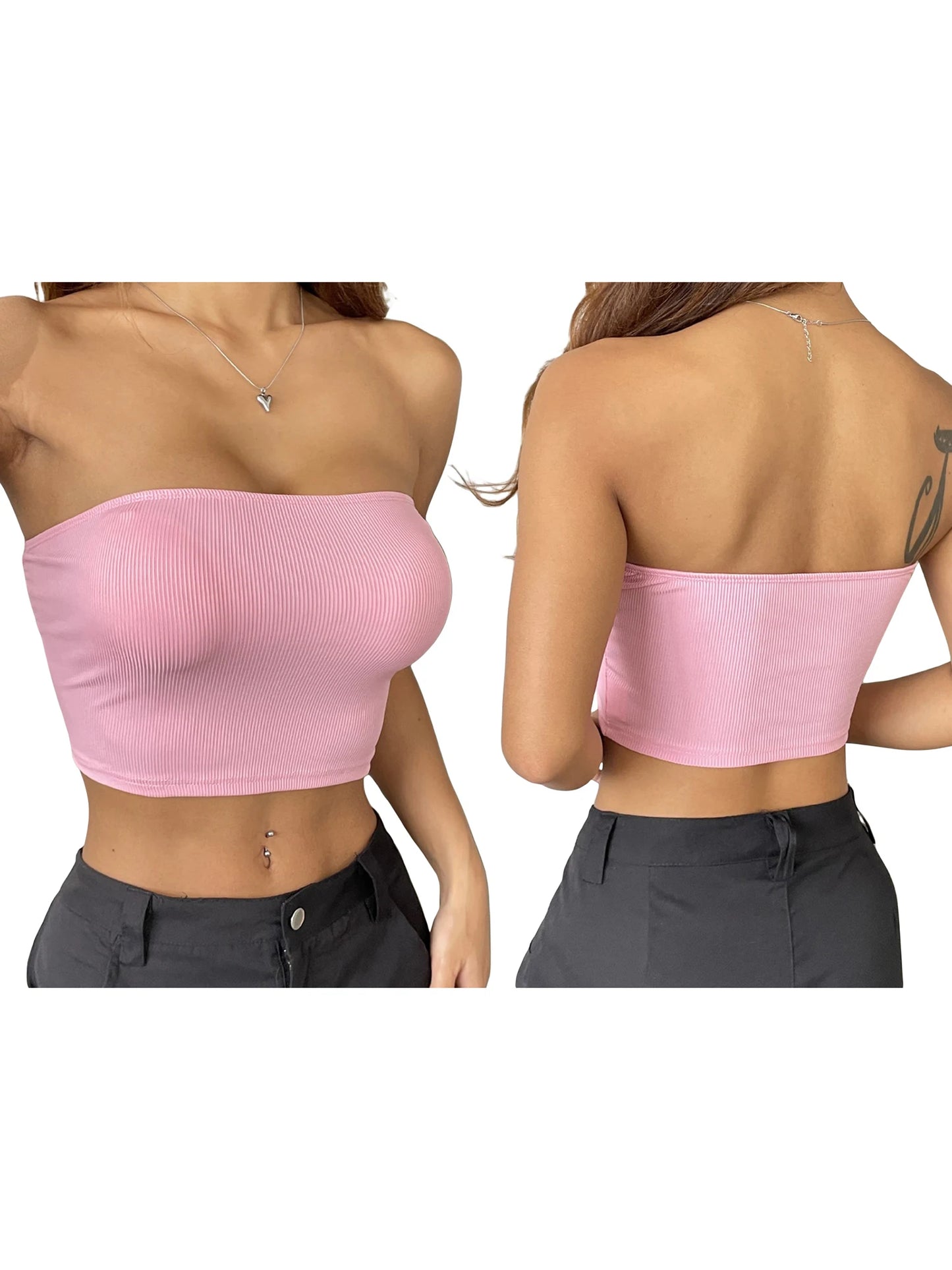 Sexy Off Shoulder Ruffle Crop Top