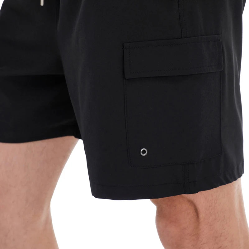 Men s Outdoor Hiking Shorts Lightweight Breathable Quick Dry Cargo Shorts with Adjustable Waistband and Pockets