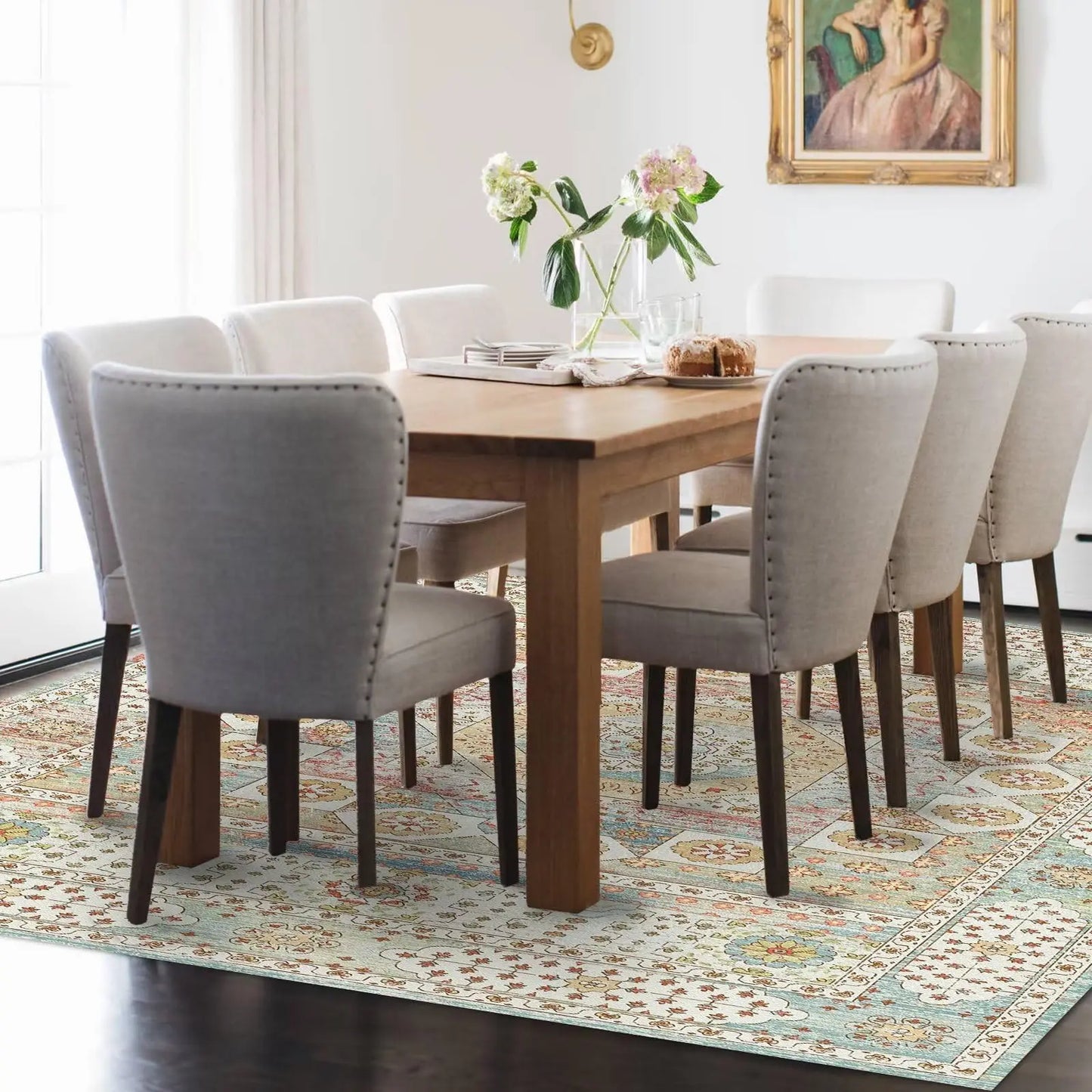 Washable Rug Vintage Area Rugs