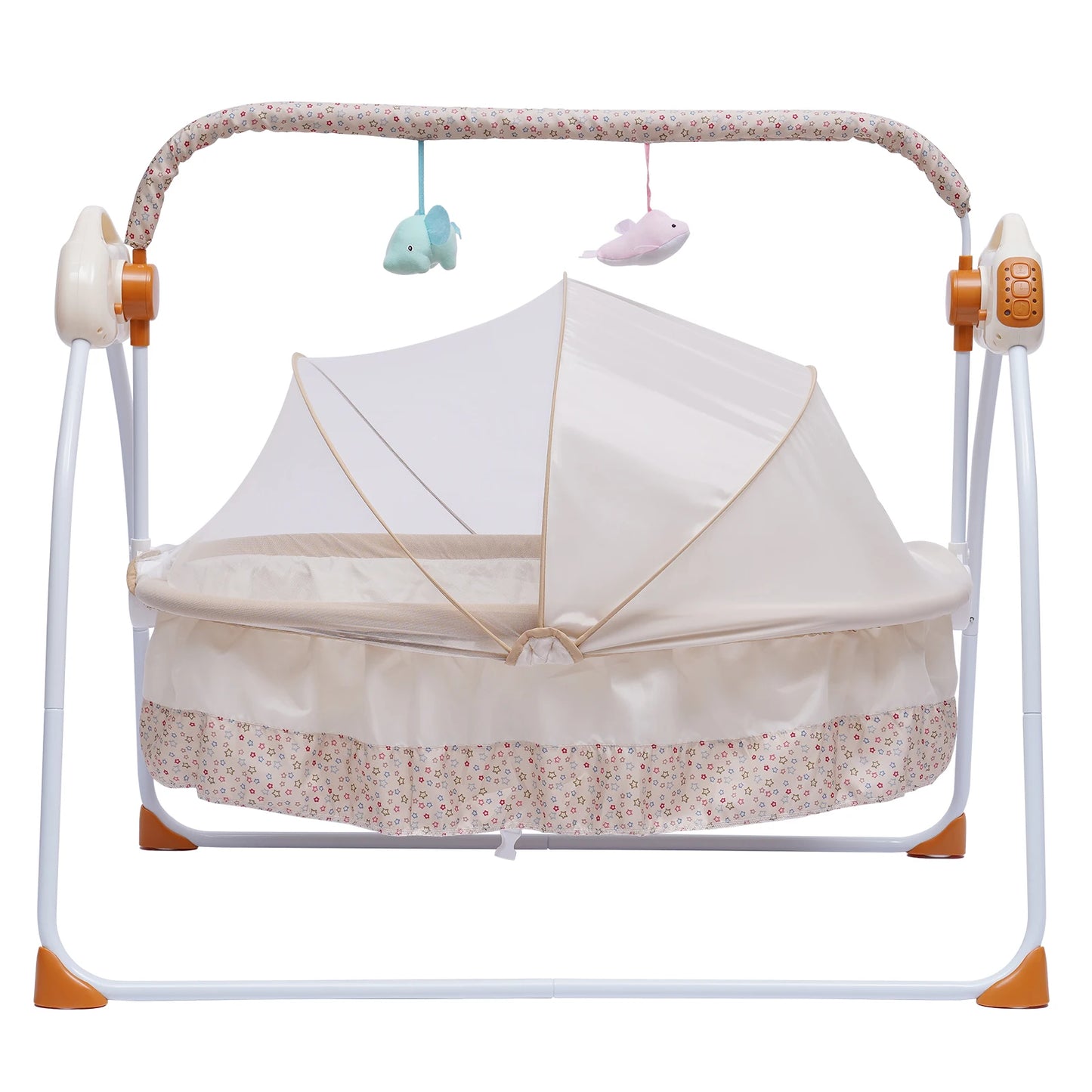 Electric Baby Crib Cradle Auto-Swing
