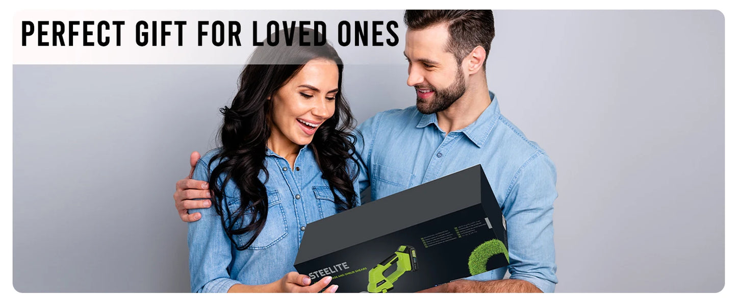 Cordless Hedge Trimmer-21V Electric Handheld Grass Shear & Shrub Trimmer with 2 Rechargeable 2.0Ah Battery and Charger