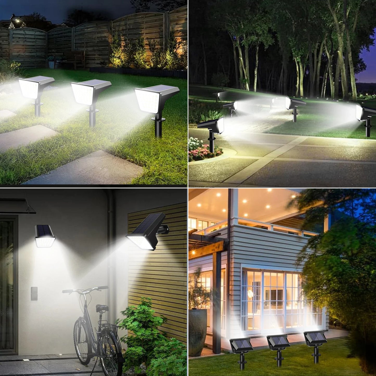 Solar Pathway Lights Outdoor,
