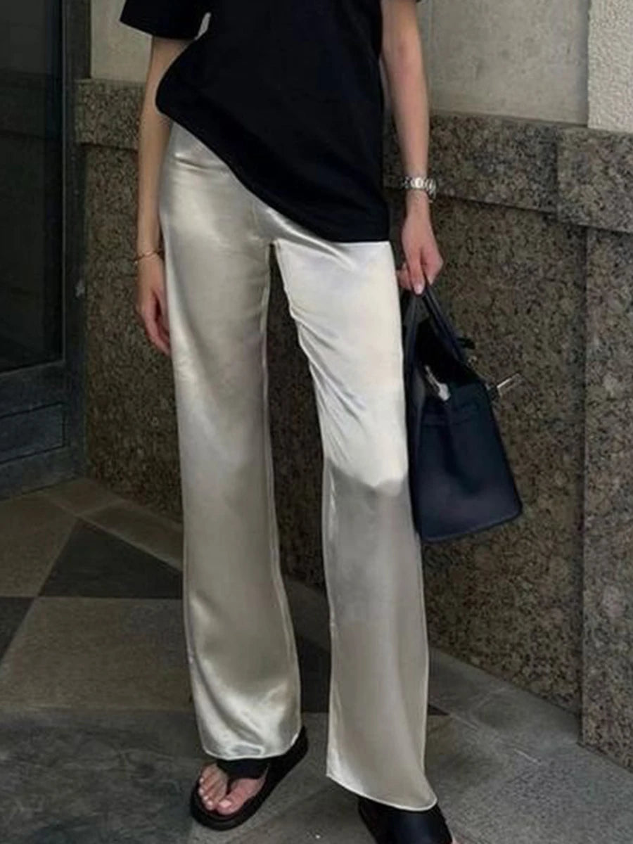 Ladies Stylish Loose Fit Trousers