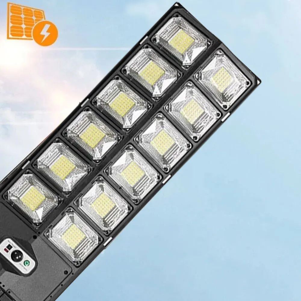 10000 Watts Solar Street Lights Outdoor 30000mAH 1000000 Lumens Motion Sensor Solar Lamp Waterproof
