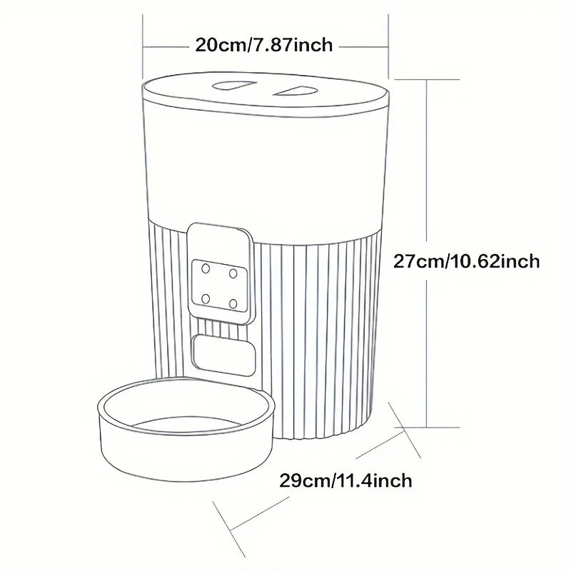 Cat automatic feeder dog fixed feeding