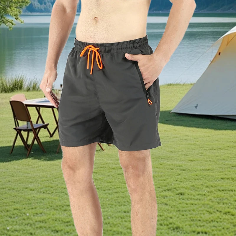 Men s Swim Trunks Adjustable Drawstring