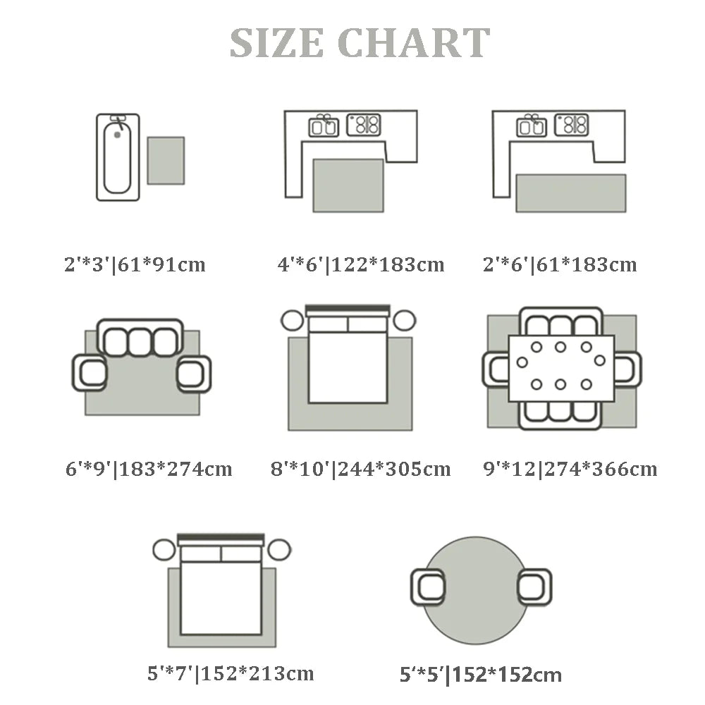 Washable Rug Vintage Area Rugs