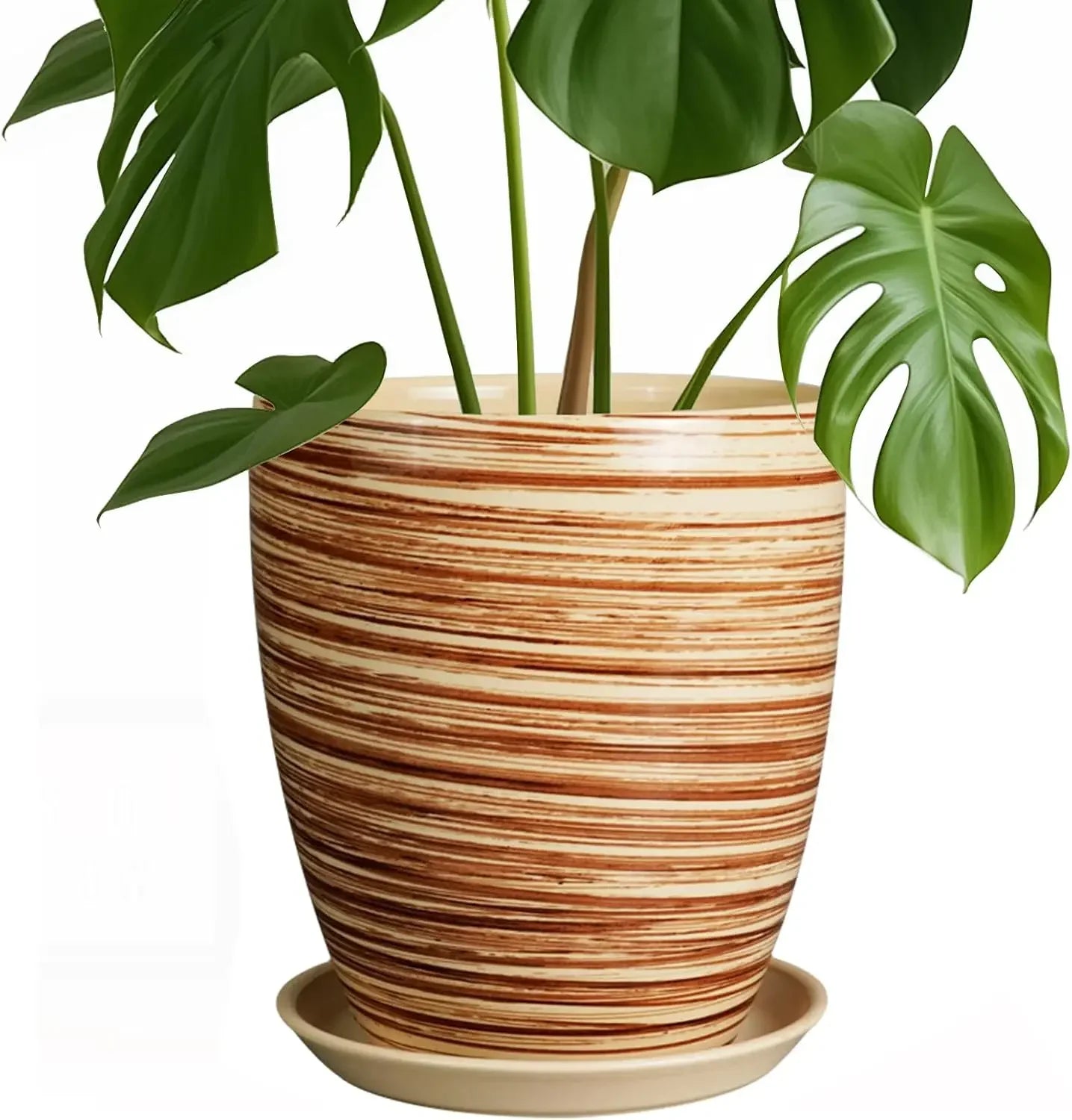 12 Inch Pots for Plants - Ceramic Planter Pot,