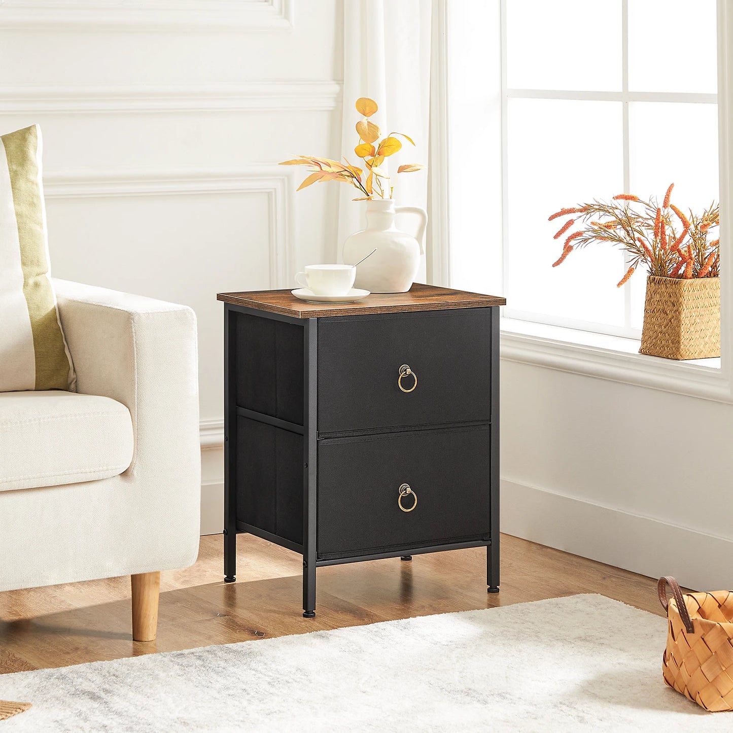 Nightstand Set of 2, ,