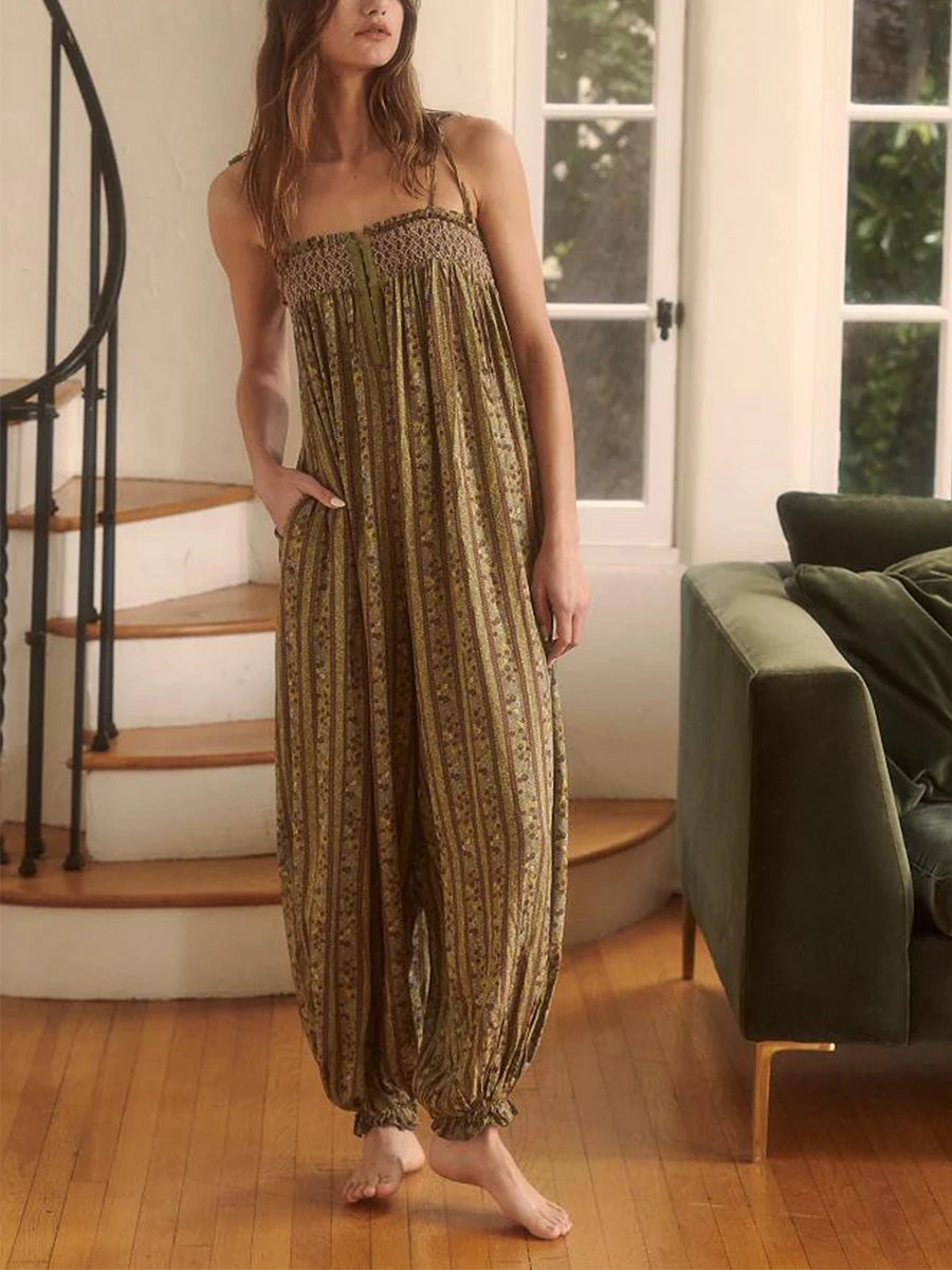 Women Summer Cami Jumpsuits