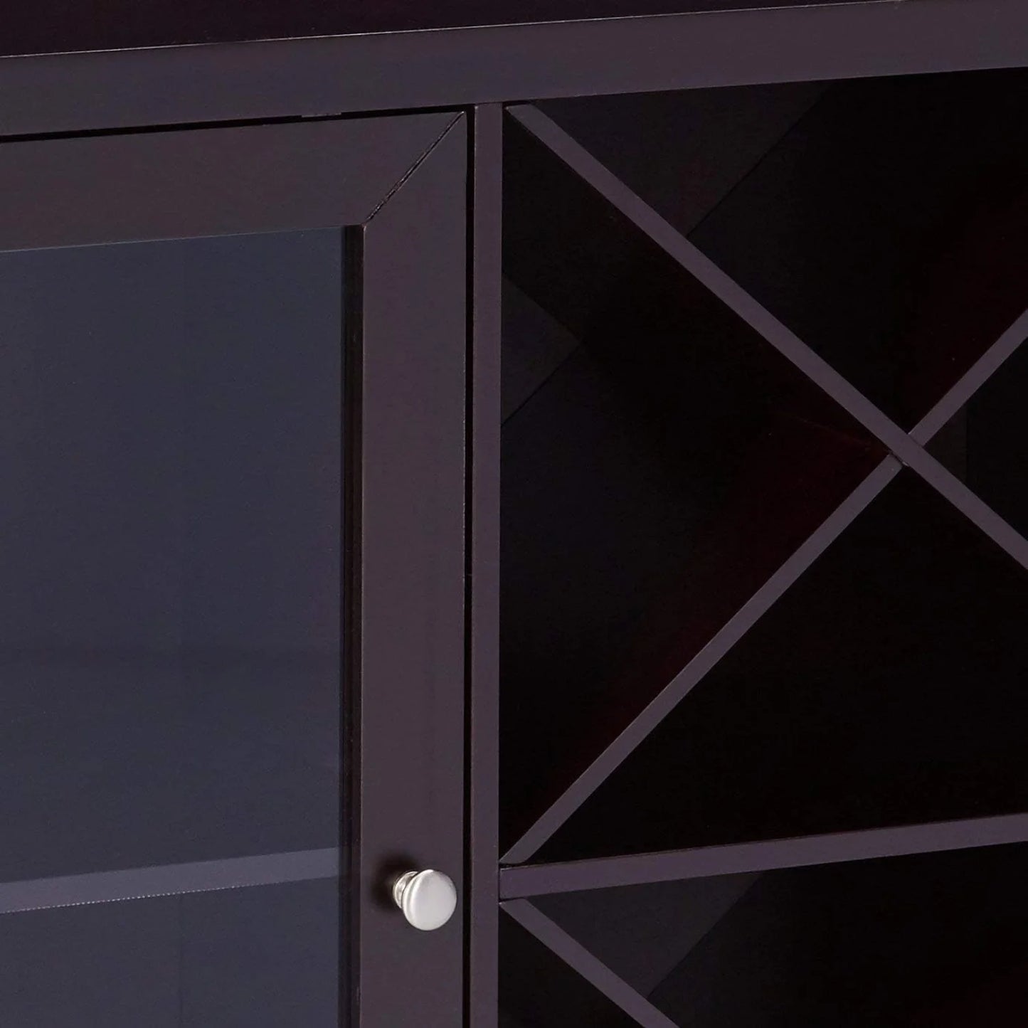 Wine Rack Bar Cabinet Kitchen Sideboard