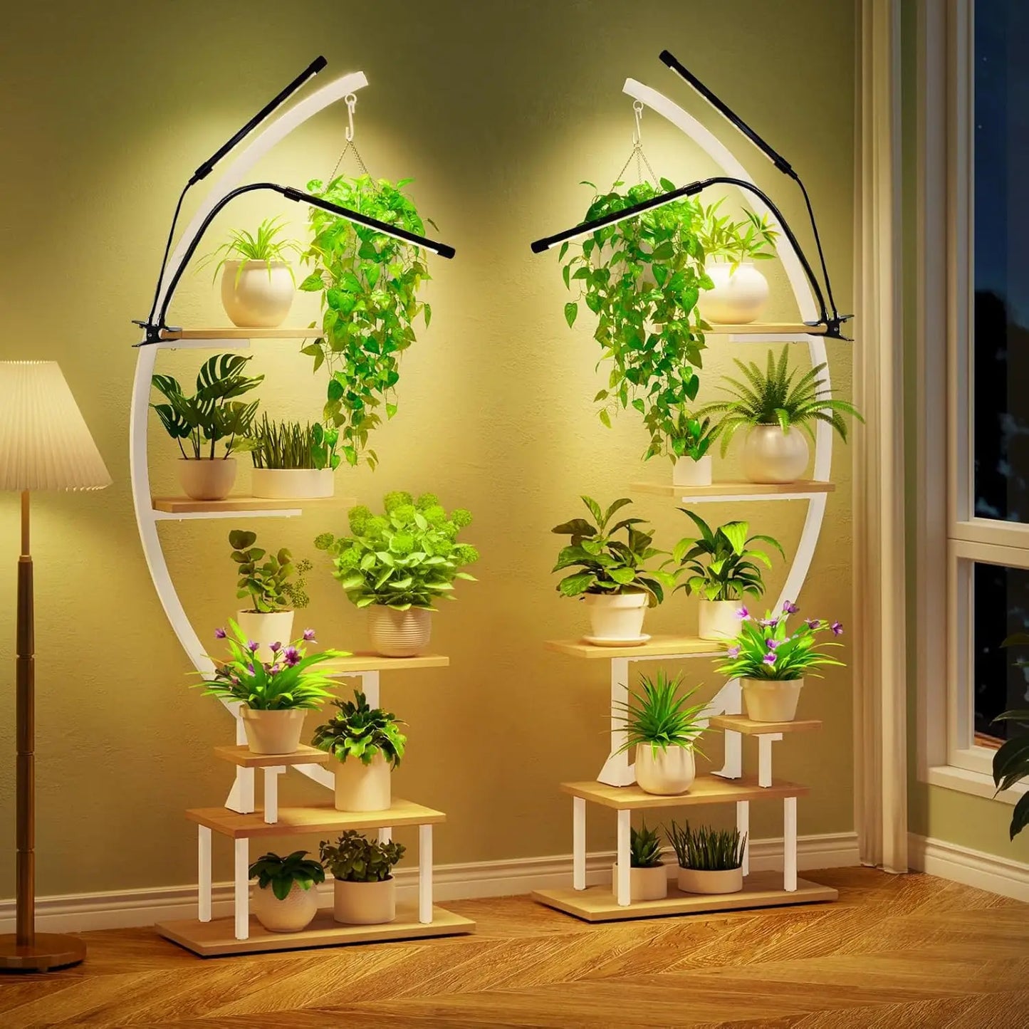Plant Stand with Grow Lights,
