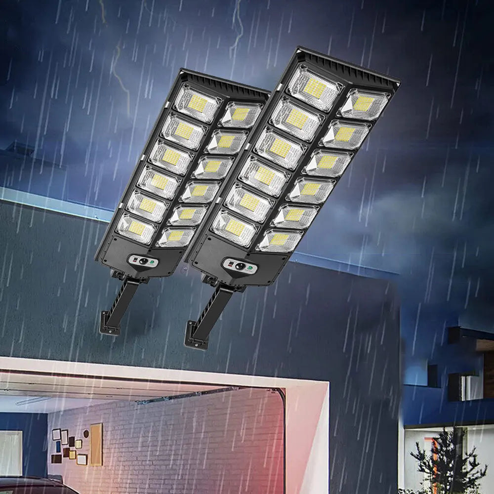 10000 Watts Solar Street Lights Outdoor 30000mAH 1000000 Lumens Motion Sensor Solar Lamp Waterproof