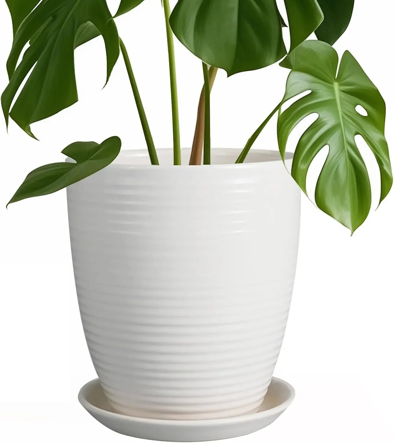 12 Inch Pots for Plants - Ceramic Planter Pot,