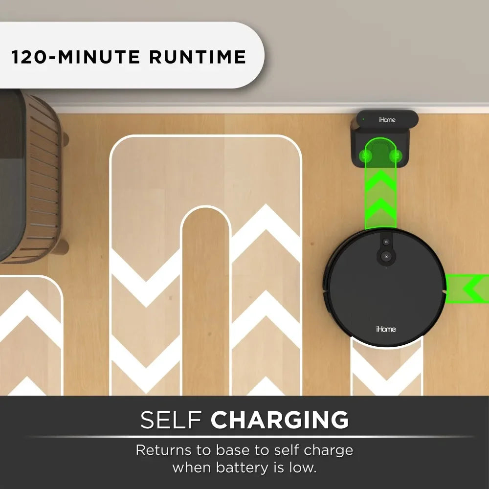 The robotic vacuum cleaner connection