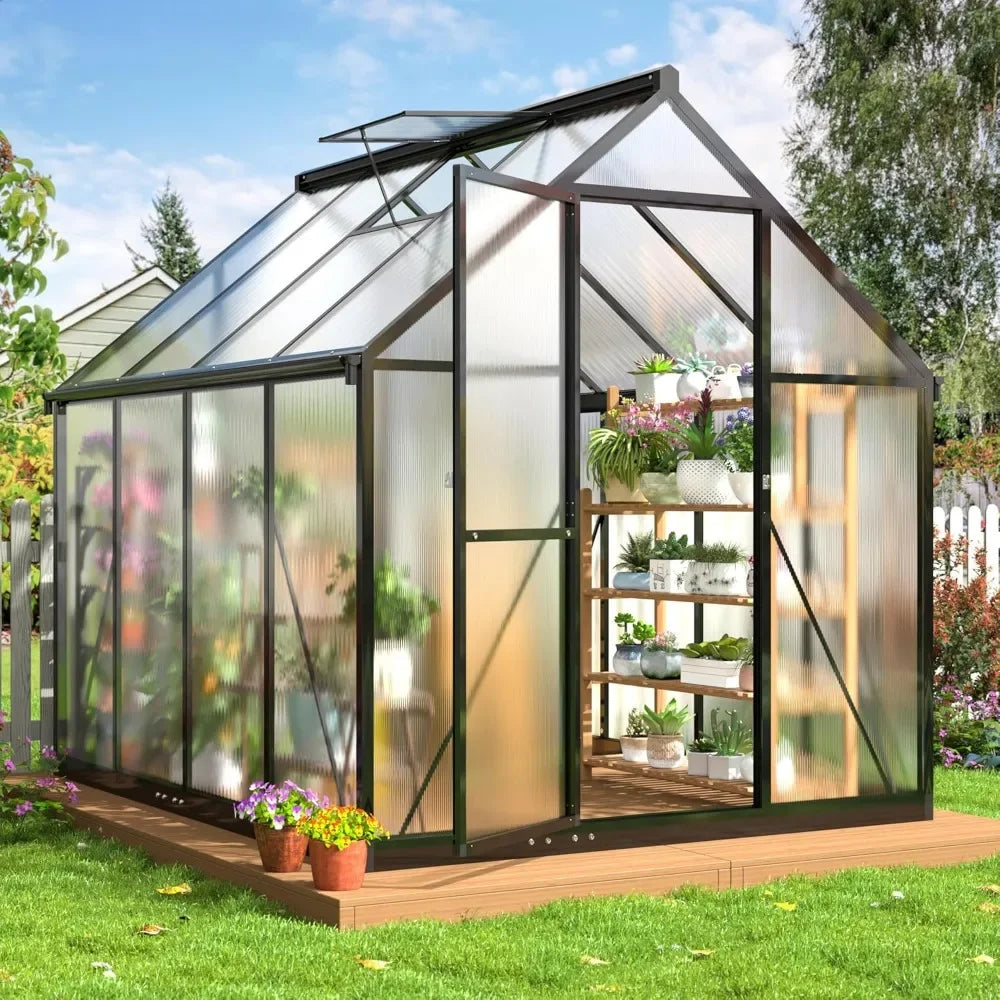 6x7.5 FT Greenhouse for Outdoors,