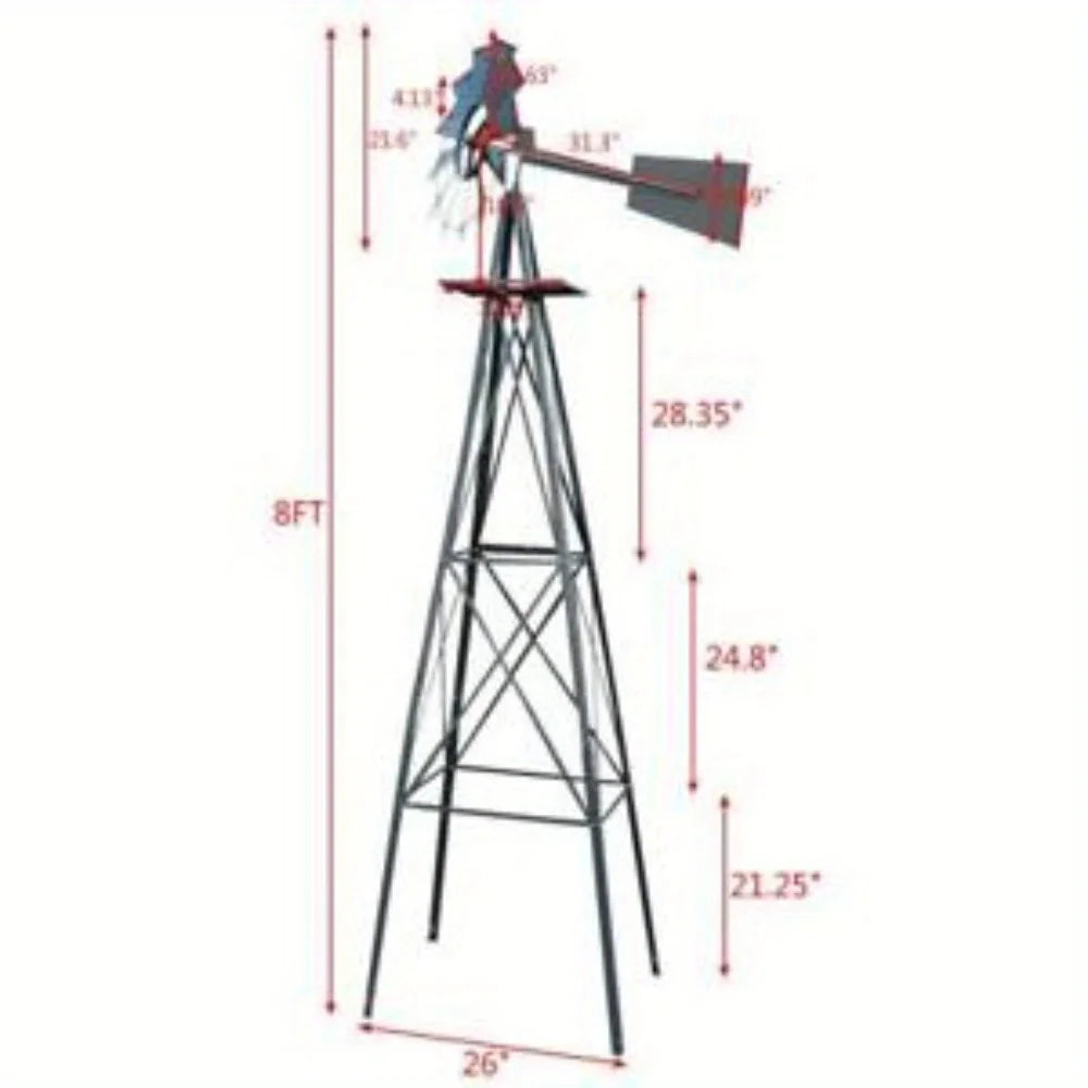 8 foot windmill