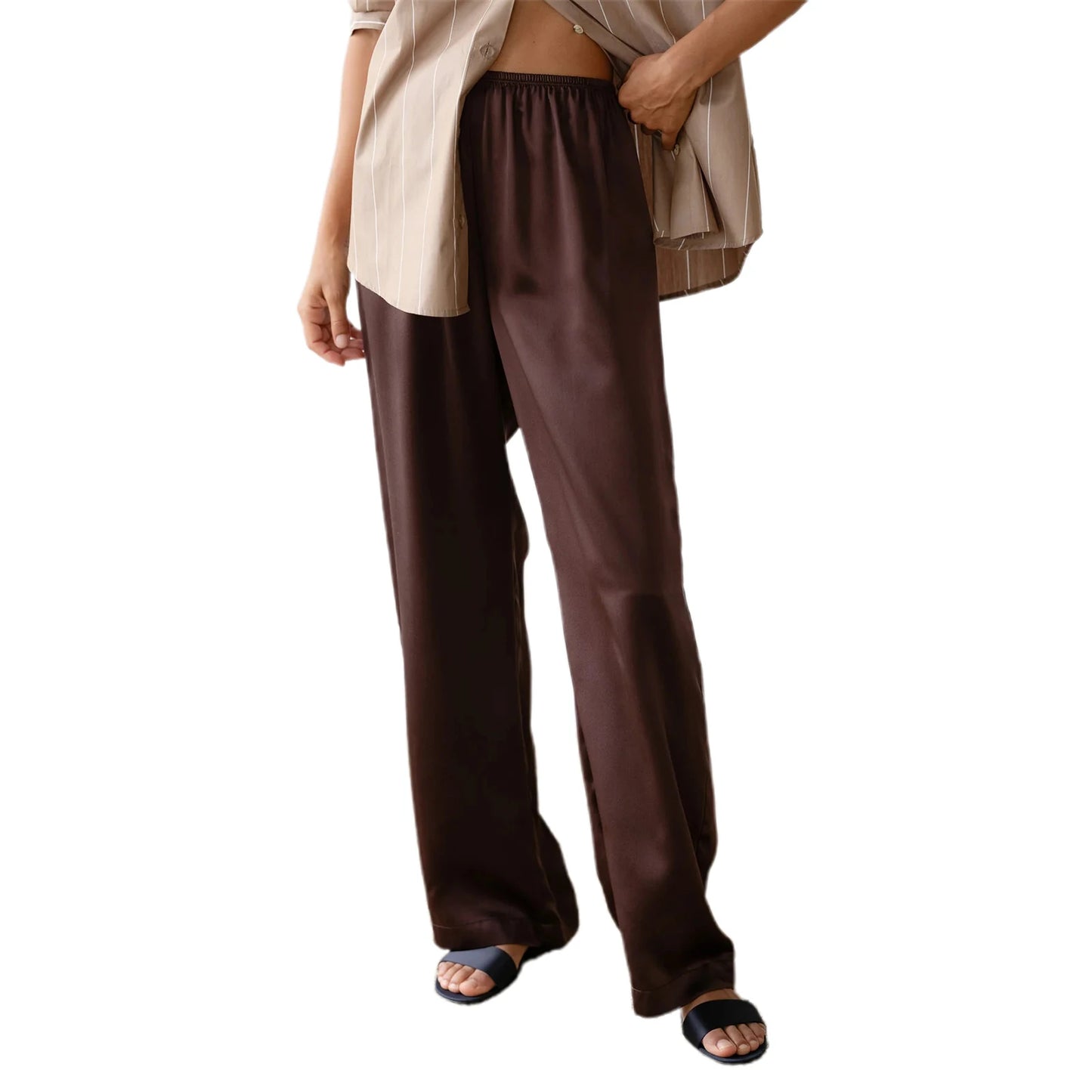 Ladies Stylish Loose Fit Trousers