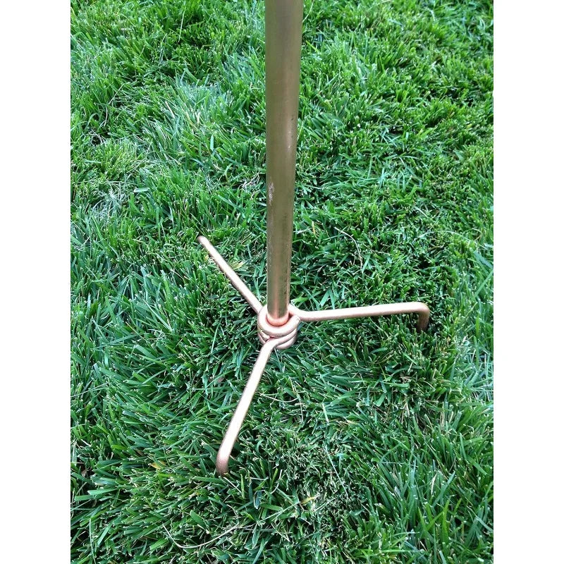Kinetic Copper Double Helix Spinner