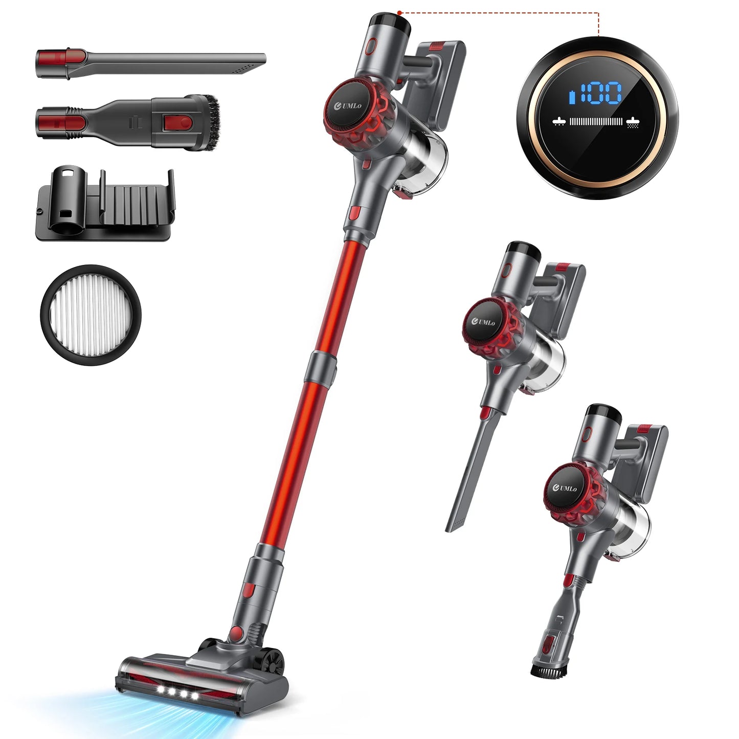YISORA Cordless Vacuum Cleaner,