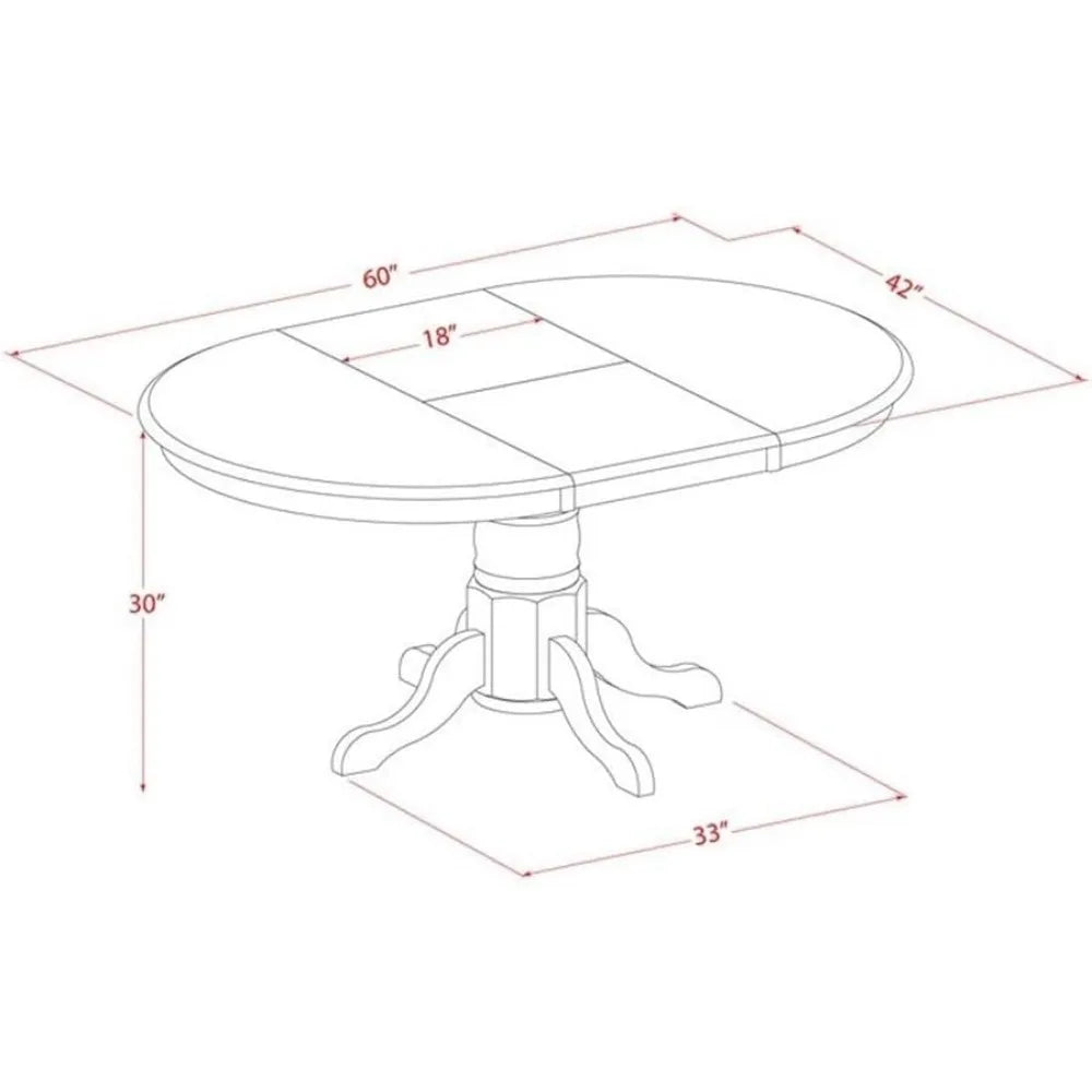 7 Piece Dining Rooms Furniture Set