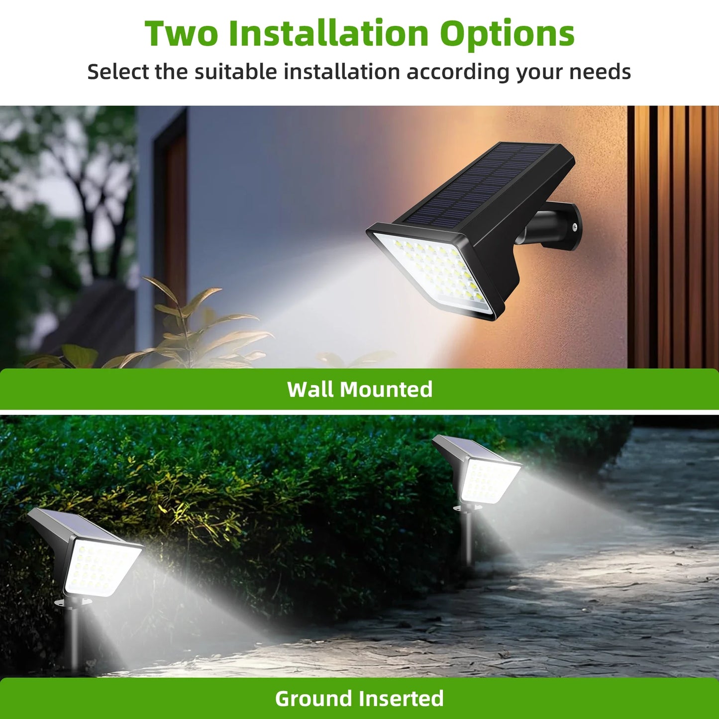 Solar Pathway Lights Outdoor,