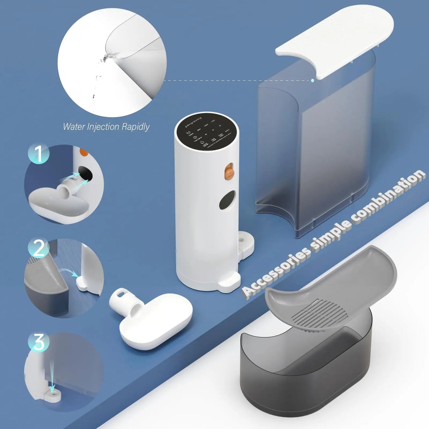 Cat Water Fountain - Automatic Pet Drinking Fountain