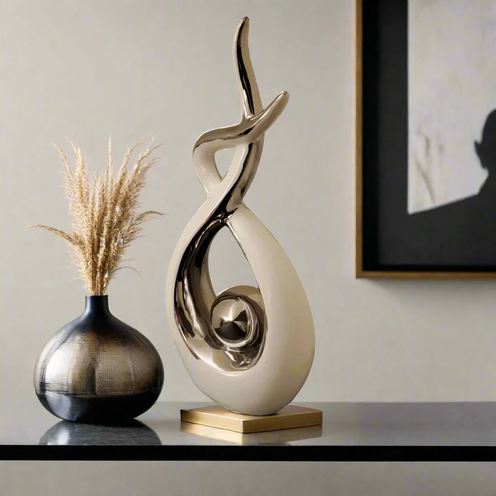 Whispers of Artistry Ceramic Art Decor