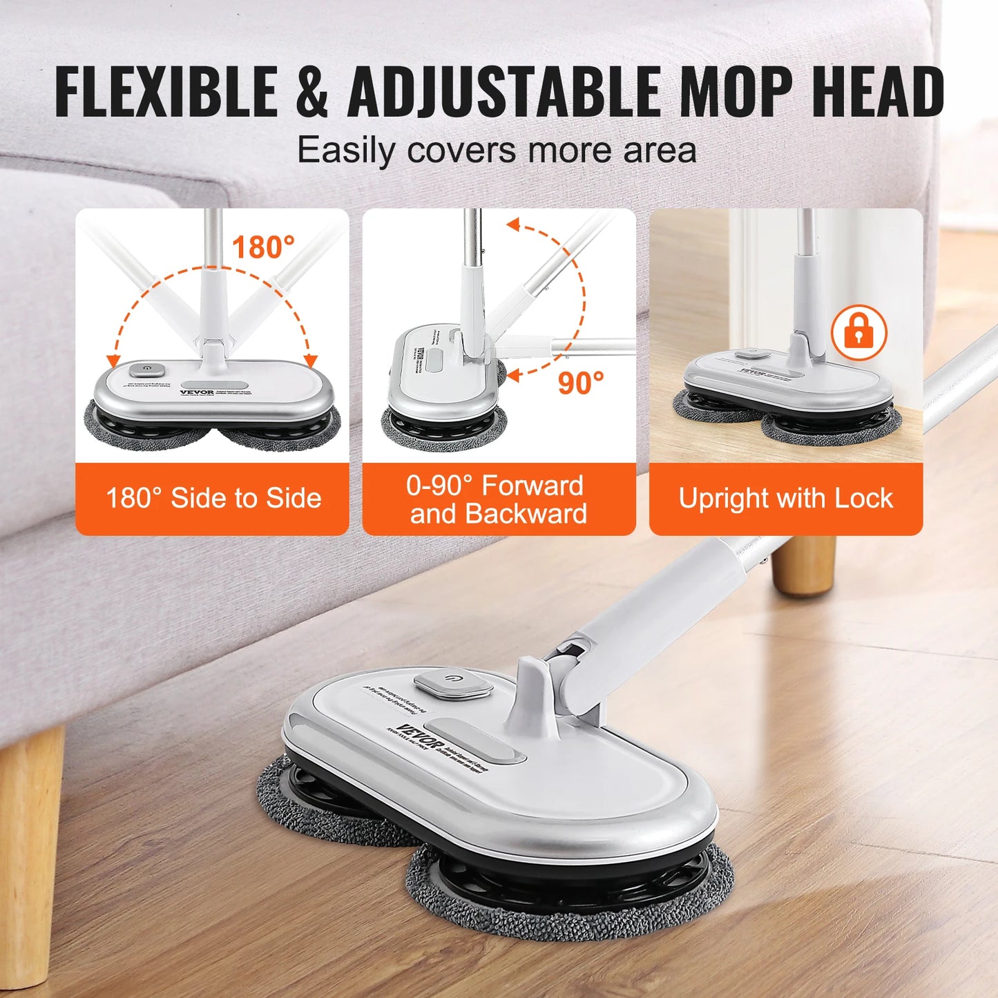 VEVOR Cordless Electric Mop