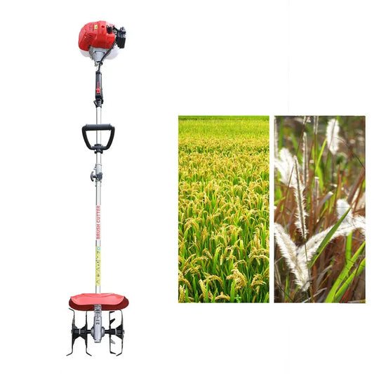 Weeding Tiller 6500 Rpm 42 7cc Gas Power