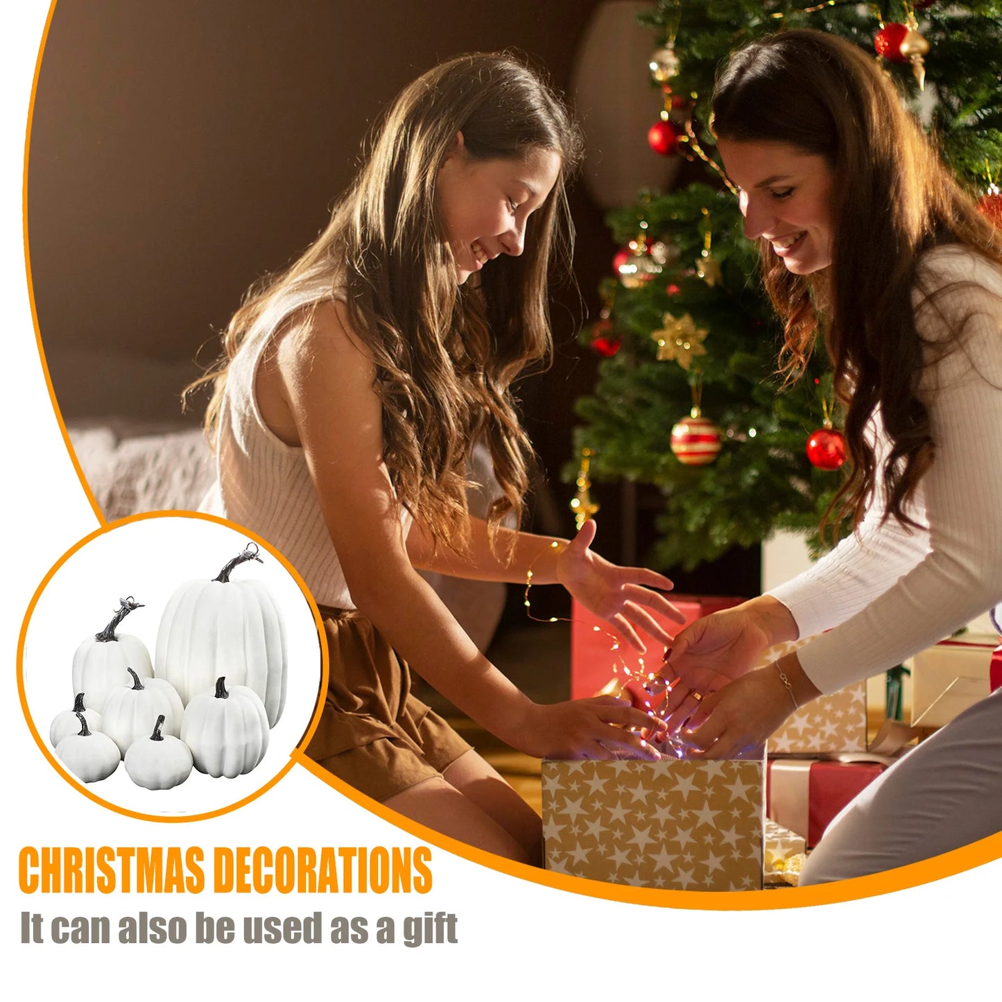 Fake Foam Pumpkins for Halloween decorations Realistic Artificial Pumpkin Ornaments