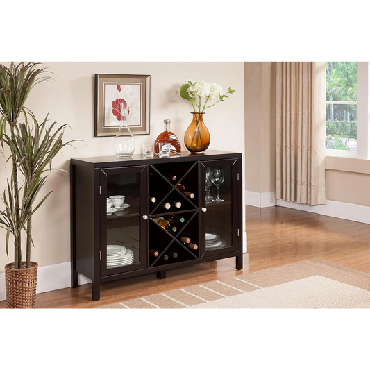 Wine Rack Bar Cabinet Kitchen Sideboard