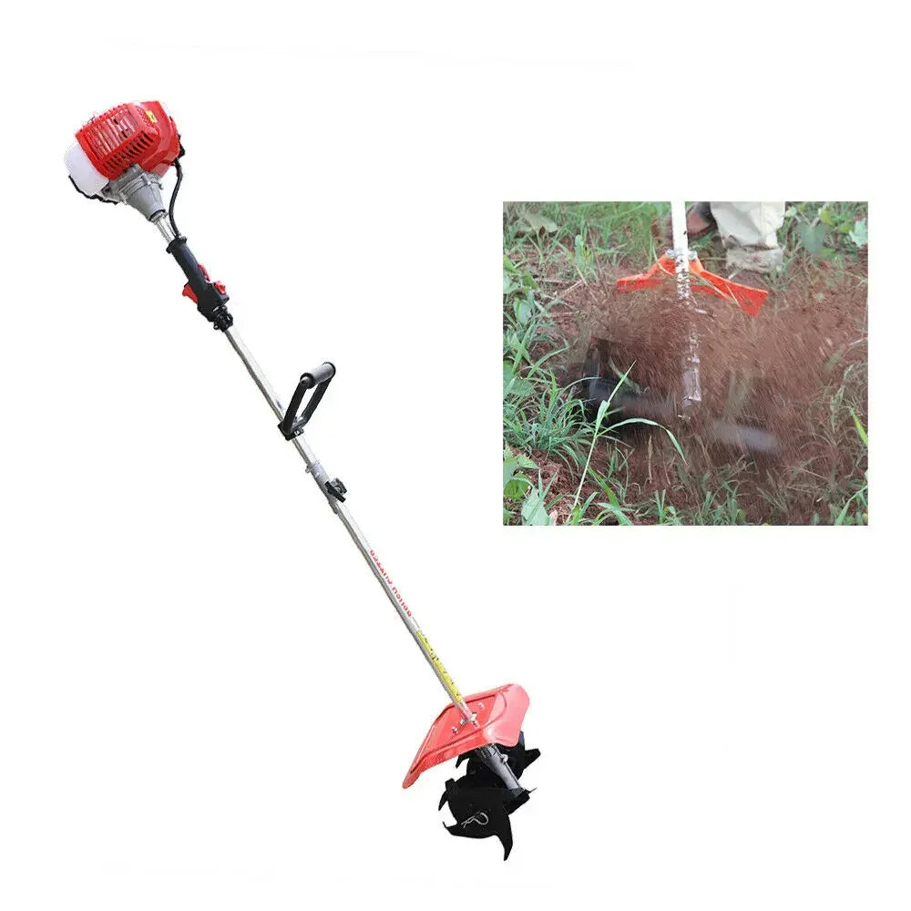 Weeding Tiller 6500 Rpm 42 7cc Gas Power