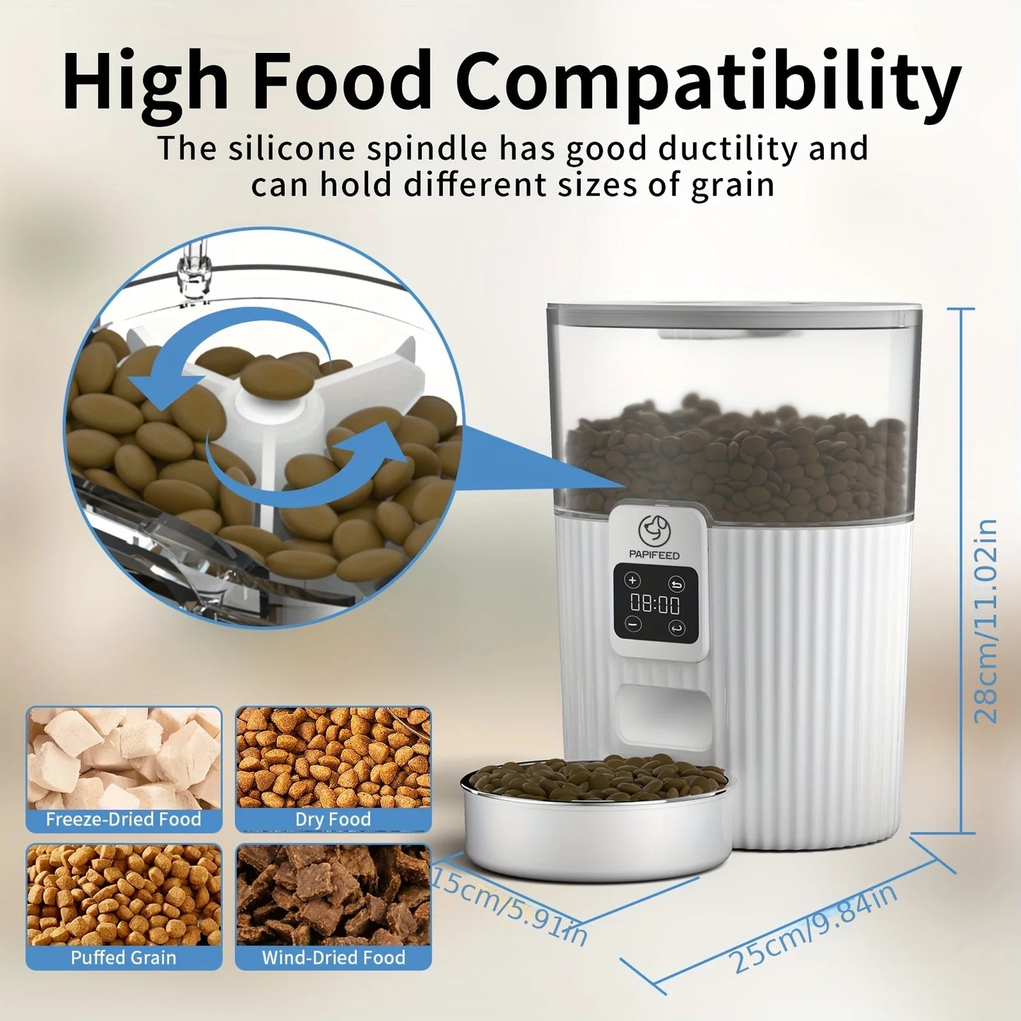 Cat automatic feeder dog fixed feeding