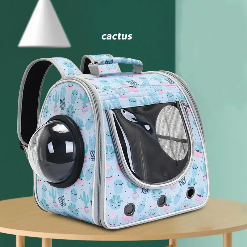 Cat Bag Handrail Shoulder Back