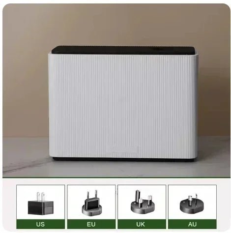 1000ML Fragrance Diffuser WIFI Bluetooth Smart Scent Air Machine For Home Hotel HVAC Aroma Diffuser Cover 4000m³ Black