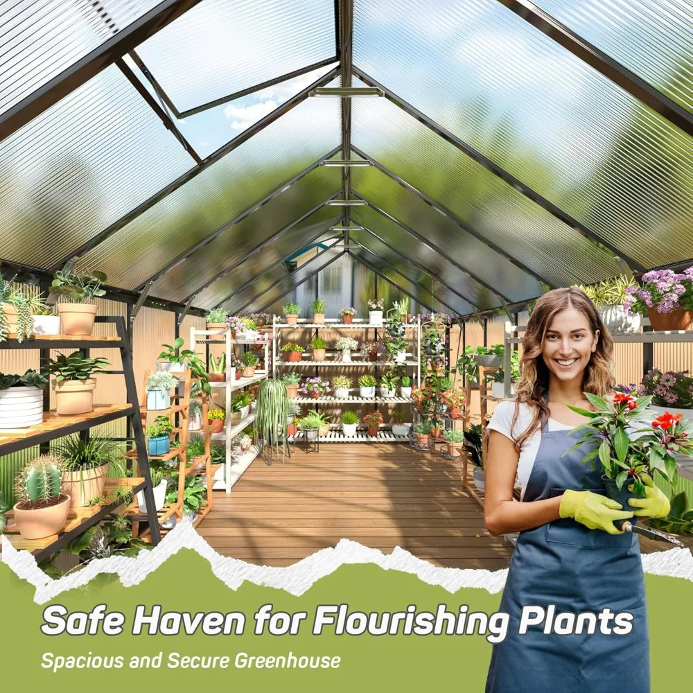 Greenhouse for Outdoors 8x14 FT,