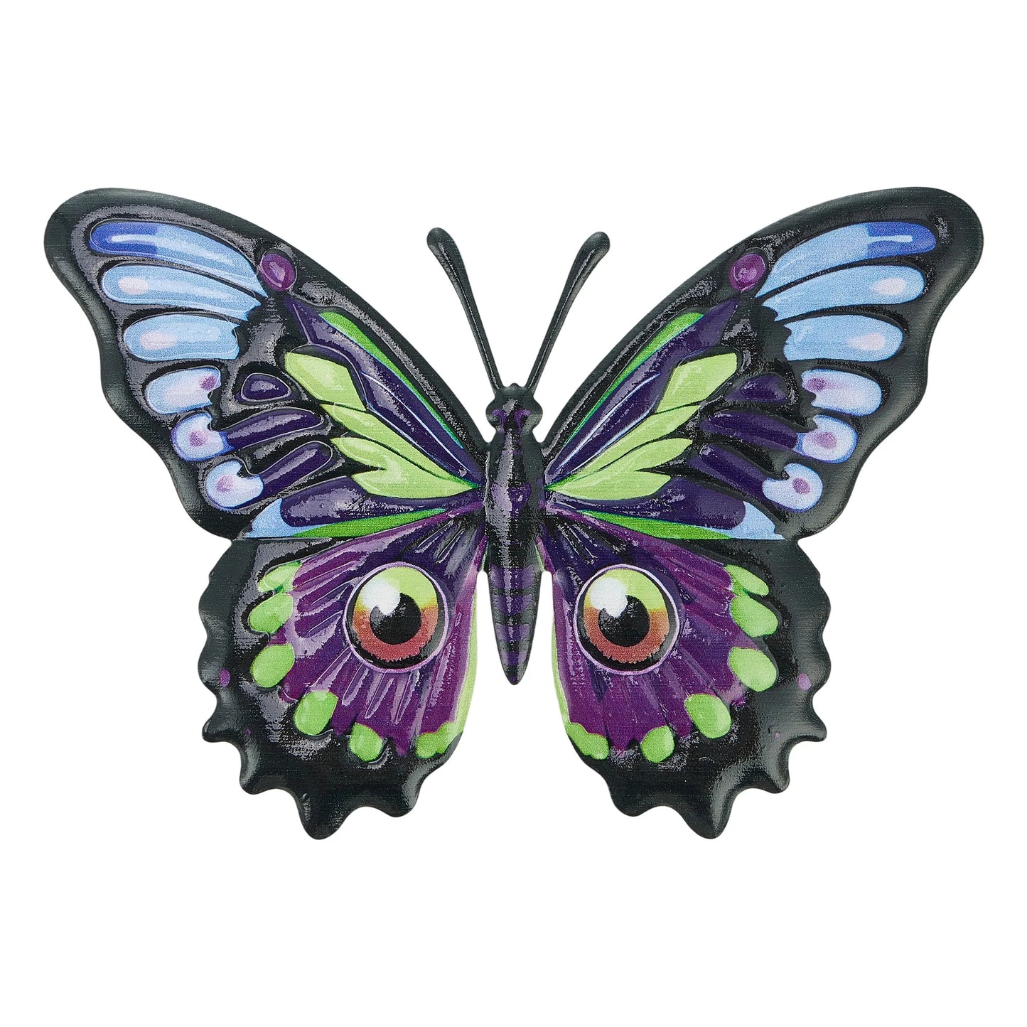 Vibrant Metal Butterfly Wall Decor Sculpture for Indoor Outdoor Home Garden  Decoration