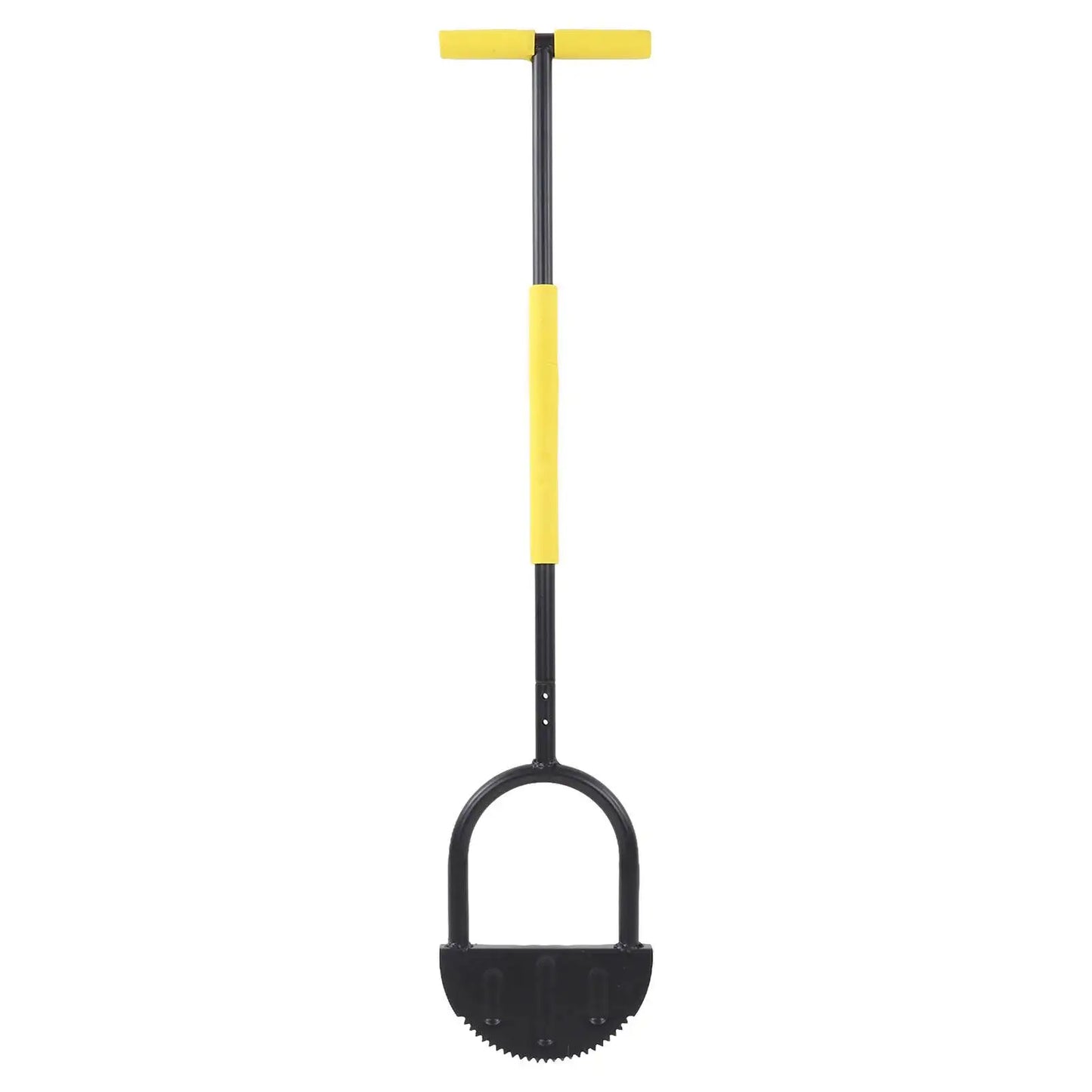 Half Moon Lawn Edger High Hardness Simple Cleansing Carbon Steel Manual Trimming Shovel for Garden