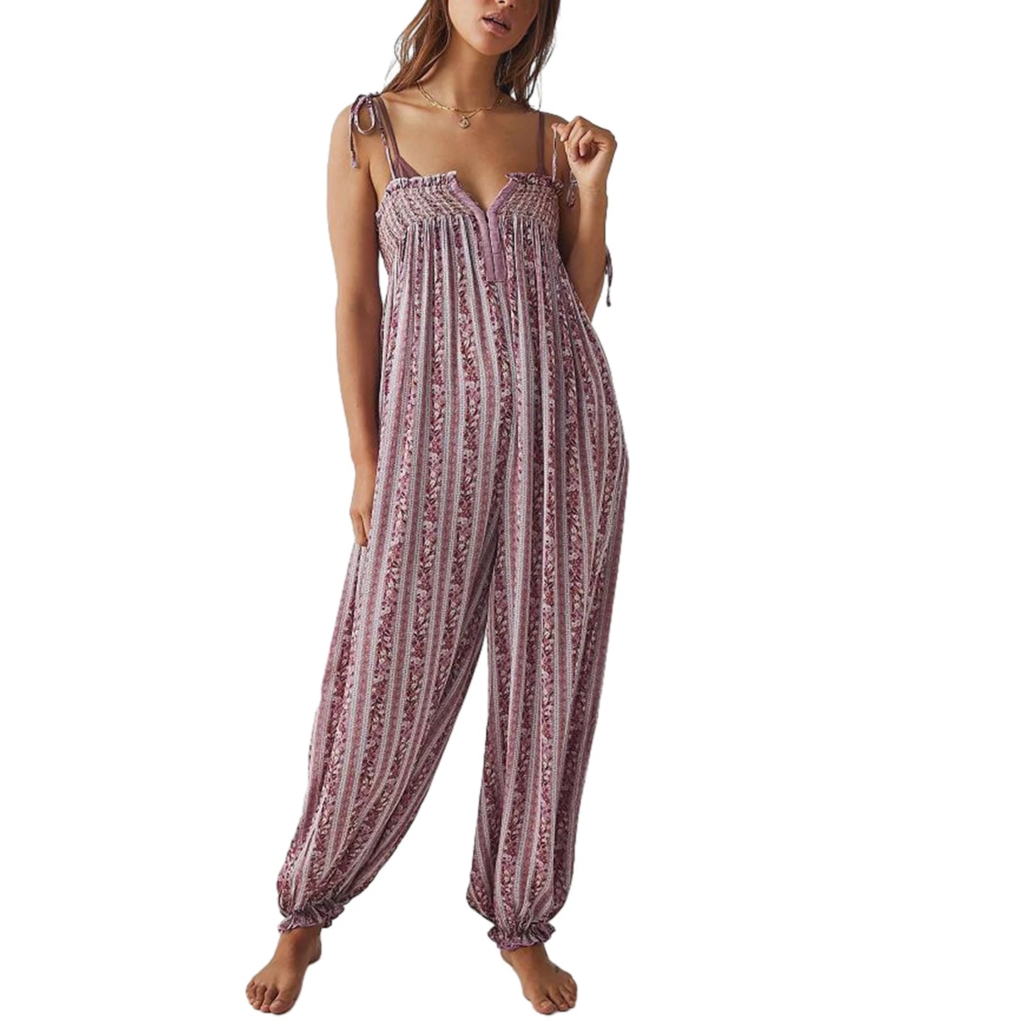 Women Summer Cami Jumpsuits