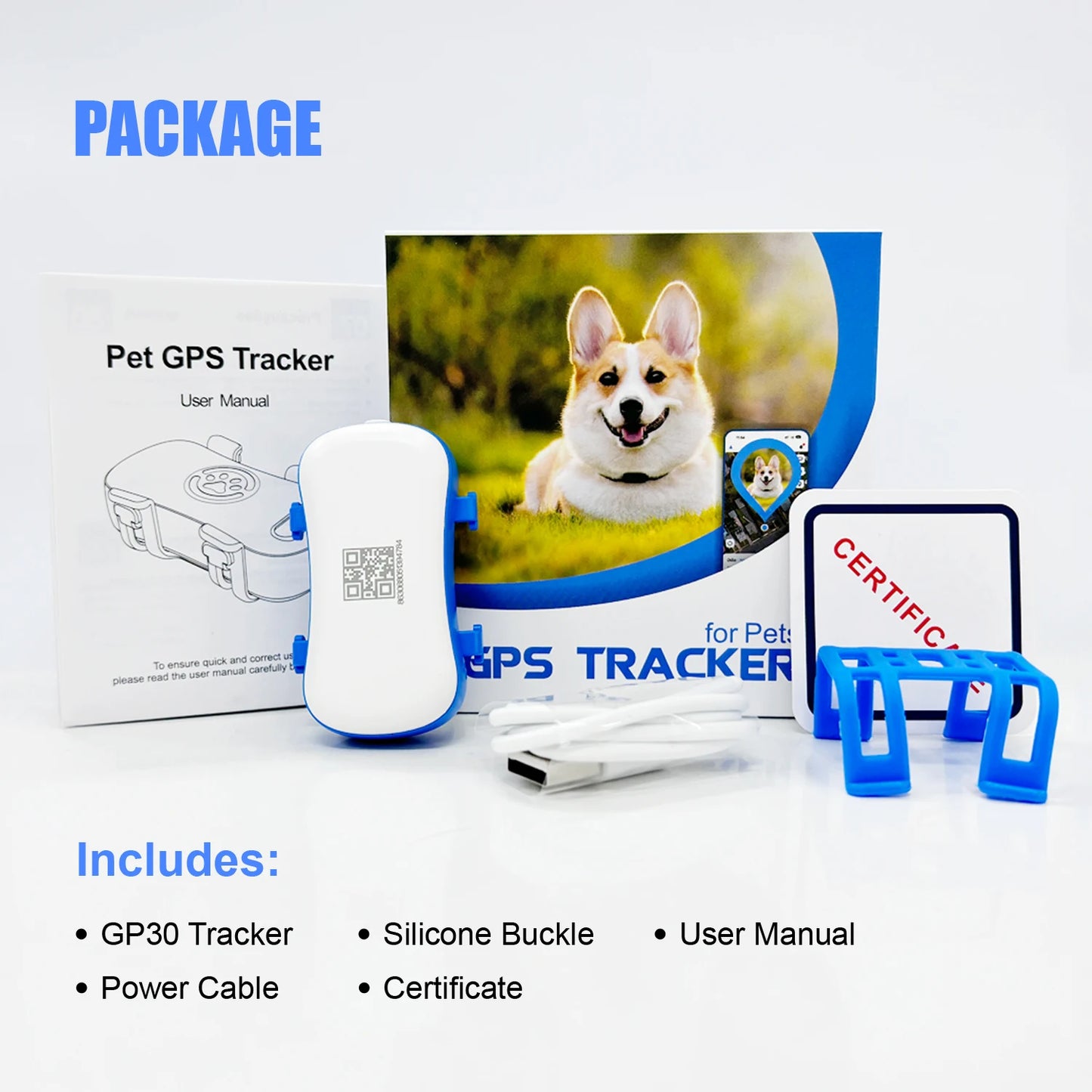 ‌4G Dog Cat GPS Tracker for Pets -