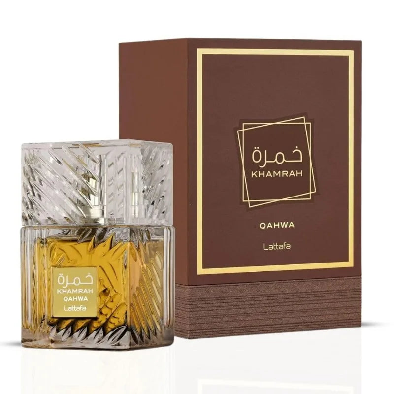 100ML Lattafa Original Arab Perfume Khamrah Qahwa Dukhan Ladies' Fragrance Spray Cologne for Man