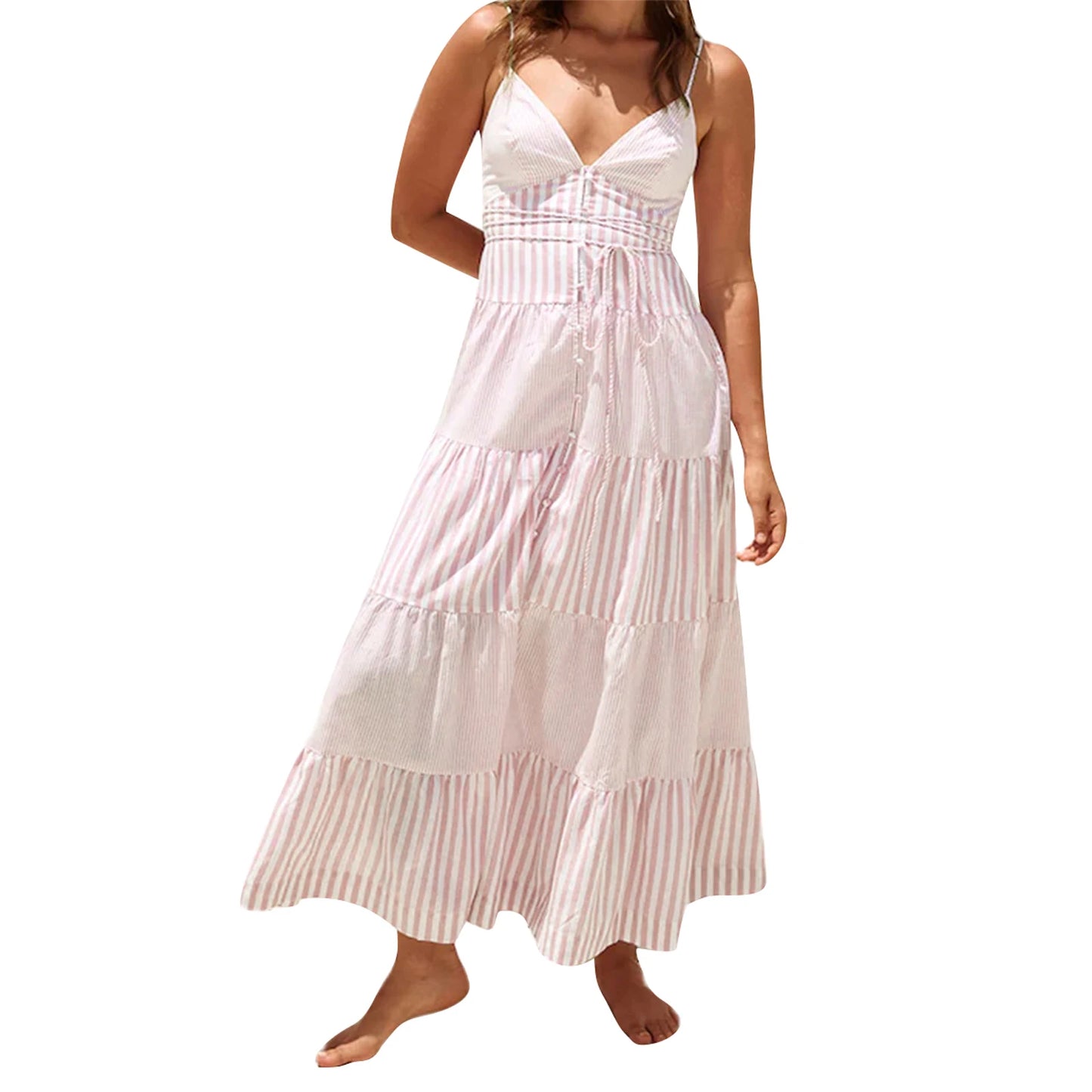 Elegant Floral Print Off-Shoulder Maxi Dress Boho Style