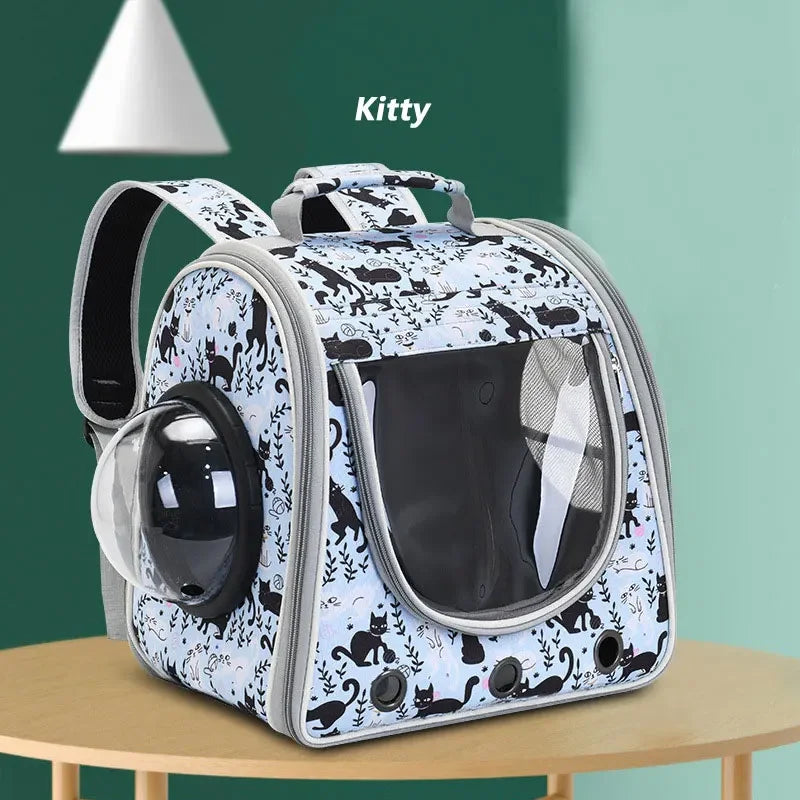 Cat Bag Handrail Shoulder Back