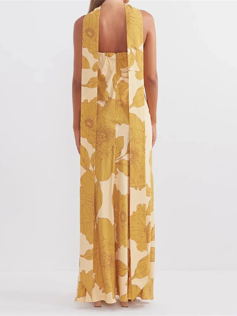Elegant Off-Shoulder Maxi Dress
