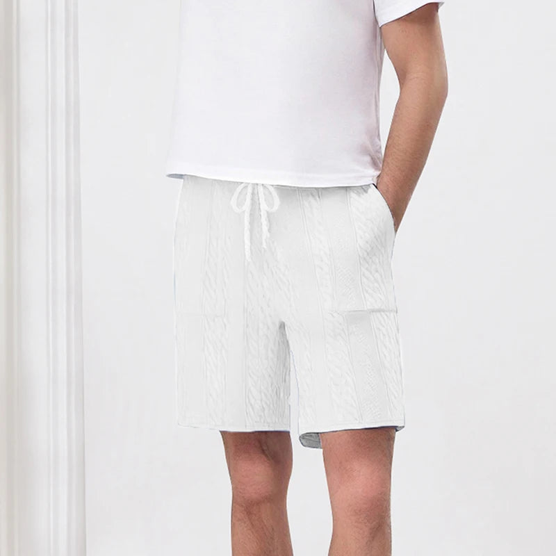Men s Lightweight Cargo Shorts with Multiple Pockets and Adjustable Drawstring Waistband for Outdoor Activities